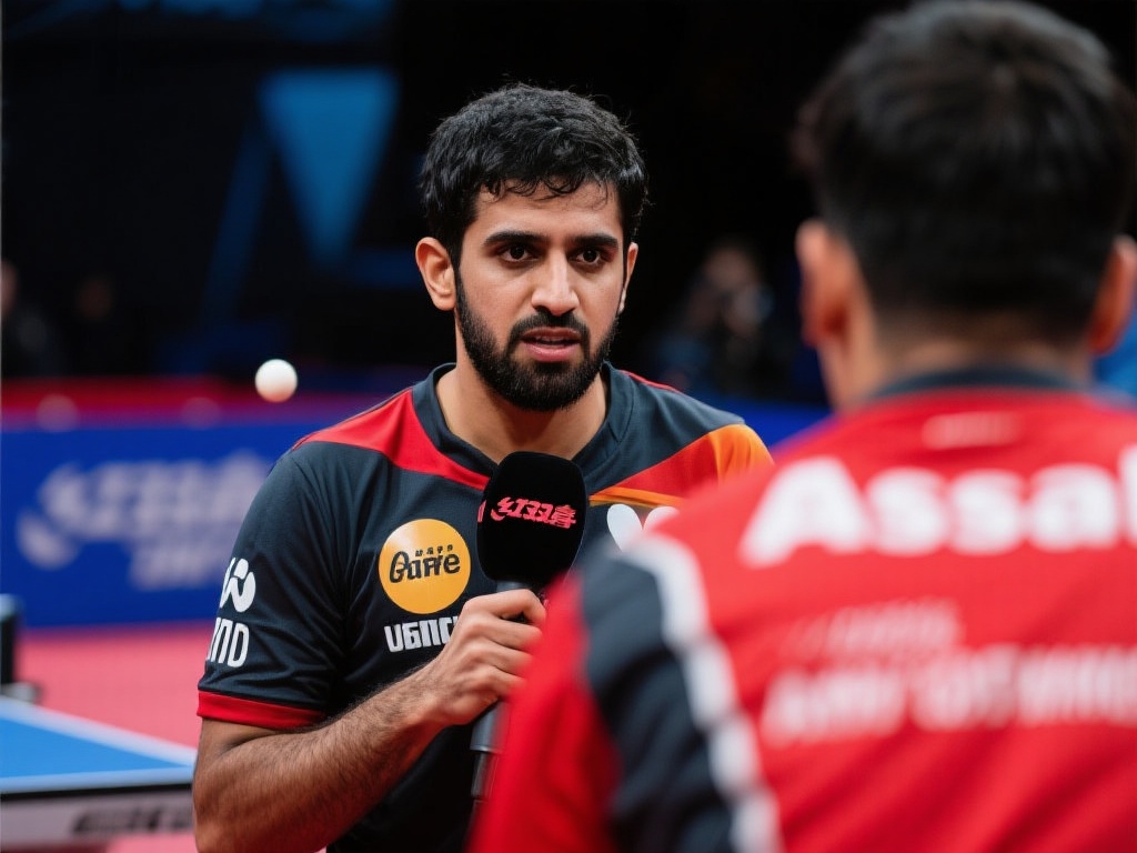 实际上，顶尖乒乓球选手之间的比赛常常是在